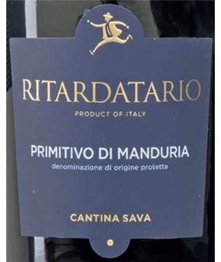 Cantina Sava Primitivo – Ritardatario