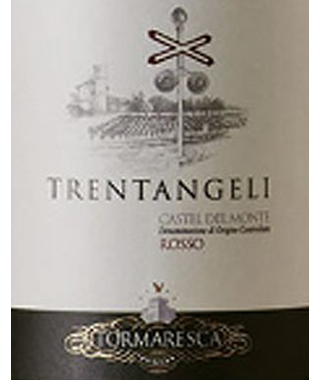 Tormaresca Trentangeli Castel del Monte DOC Organic wine