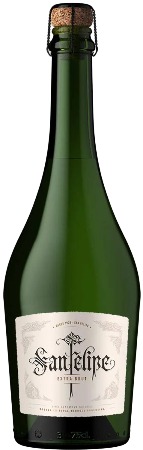 Bodega La Rural San Felipe extra brut sparkling wine
