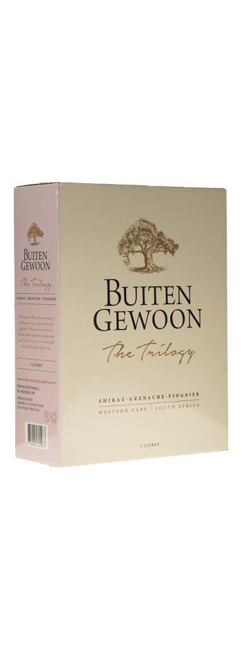 Buitengewoon The Trilogy" BIB 10 liter - Shiraz Grenache Viognier