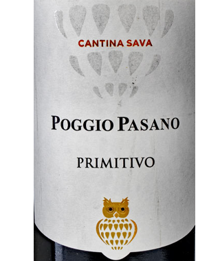 Cantina Sava Primitivo – Poggio Pasano