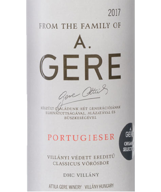 Gere Attila Portugieser Organic (Bio)